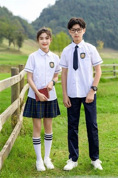 Pleated School Uniform Skirt
