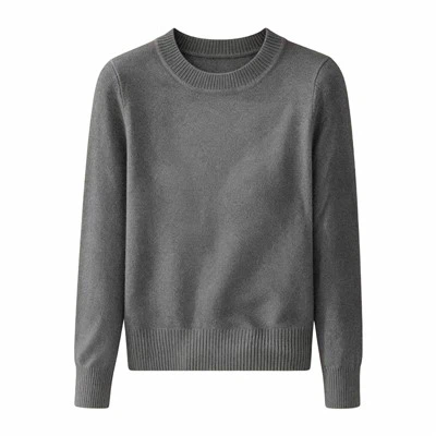 Cotton Cable Crewneck Sweater